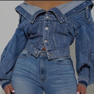 Versatile bluejean jacket
